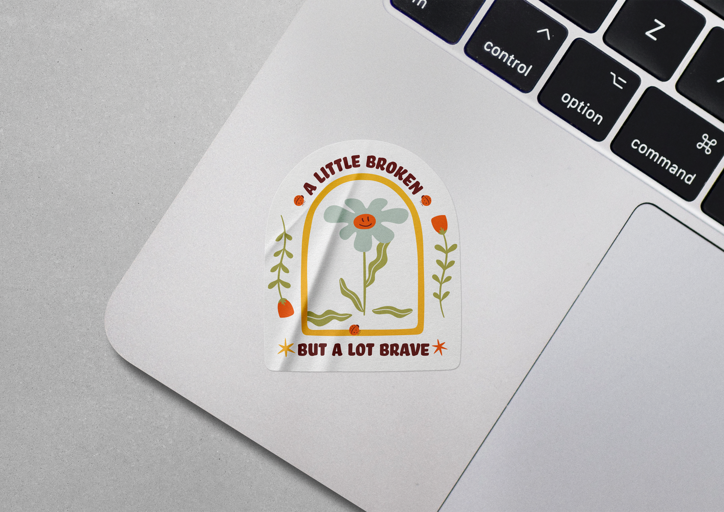 A Little Broken Sticker