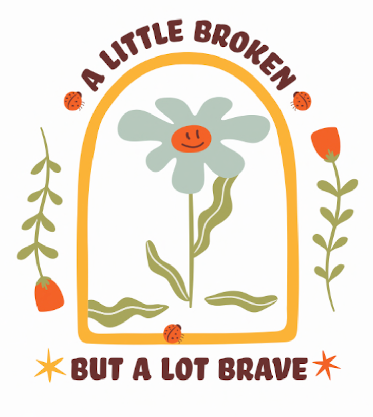 A Little Broken Sticker