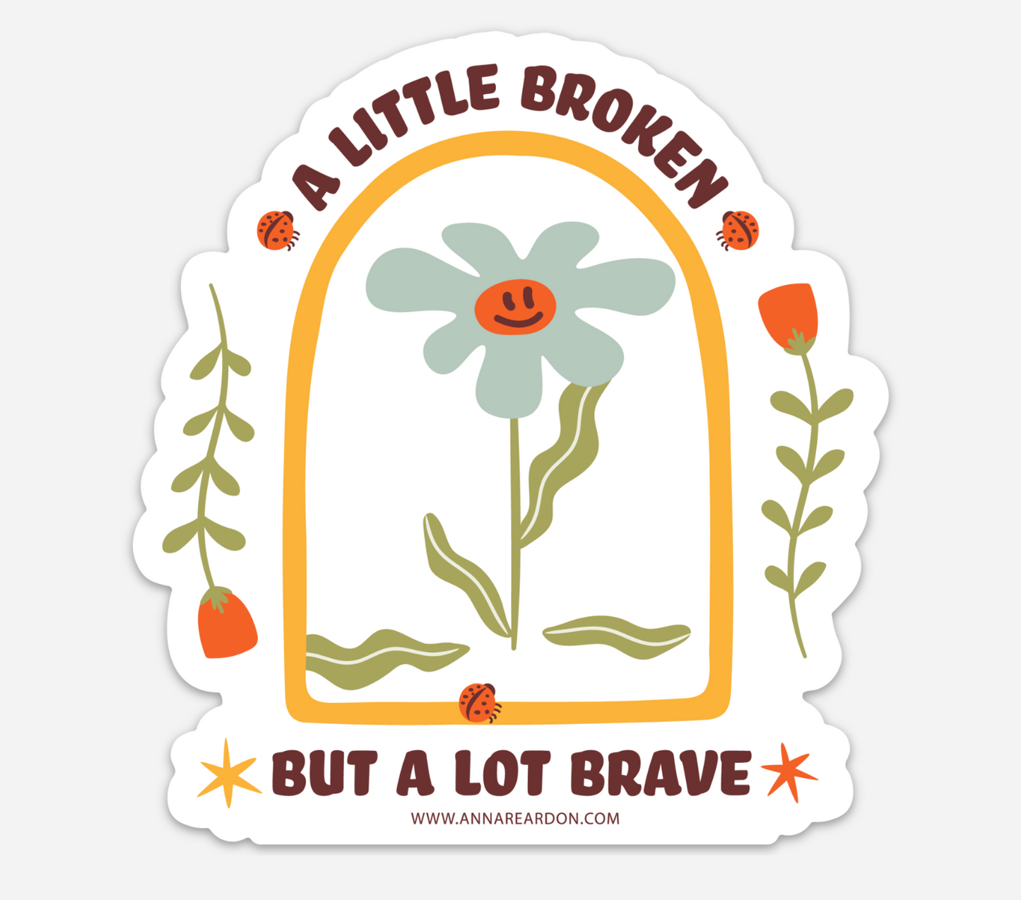 A Little Broken Sticker